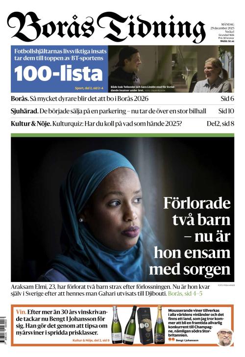 Borås Tidning 29.12.2025