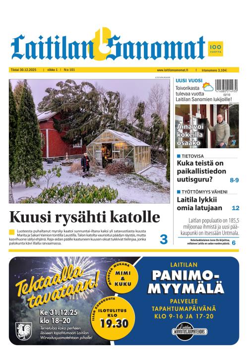 Laitilan Sanomat 30.12.2025