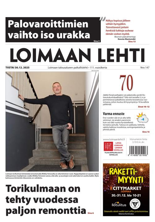 Loimaan Lehti 30.12.2025