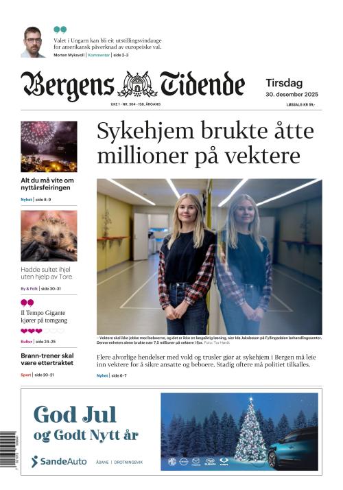 Bergens Tidende (NO) 30.12.2025