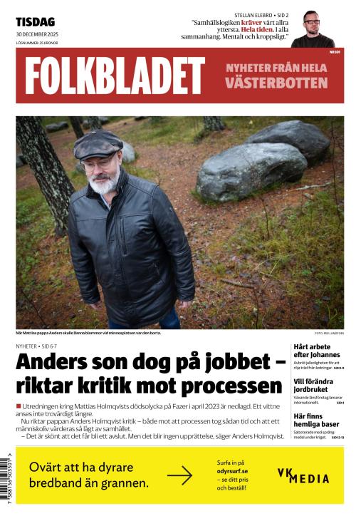 Folkbladet (Västerbotten) (SE) 30.12.2025