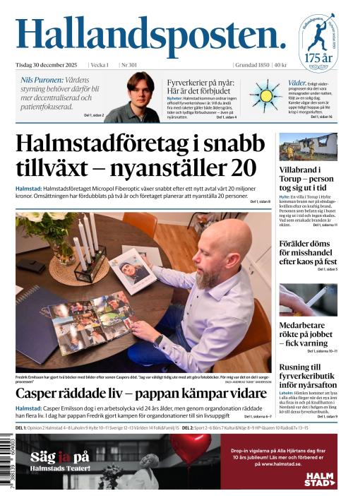 Hallandsposten 30.12.2025