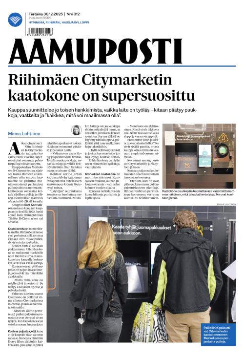 Aamuposti 30.12.2025