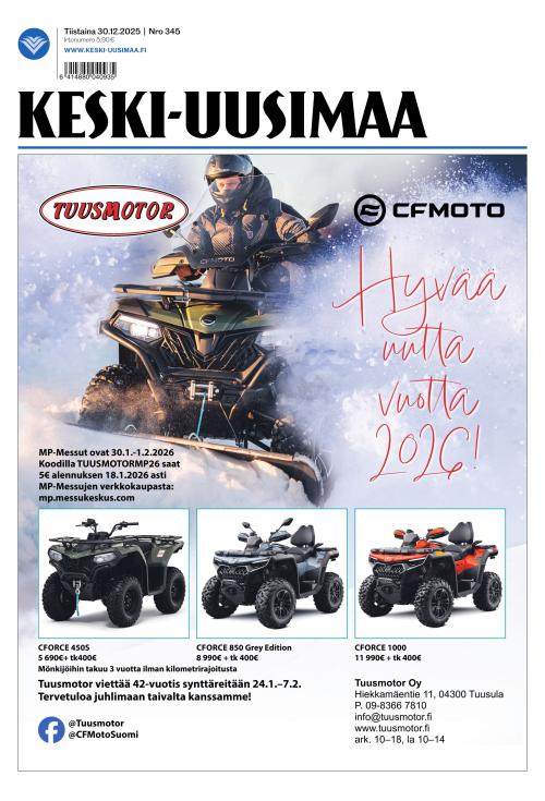 Keski-Uusimaa 30.12.2025