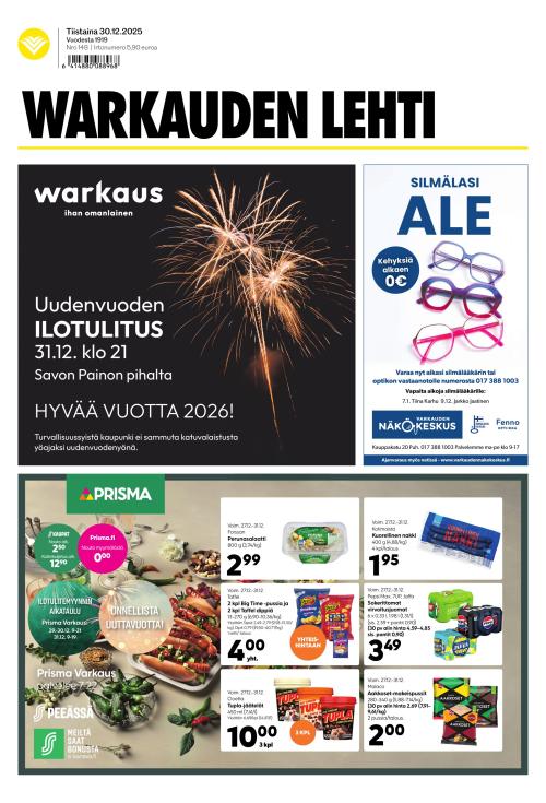 Warkauden Lehti 30.12.2025