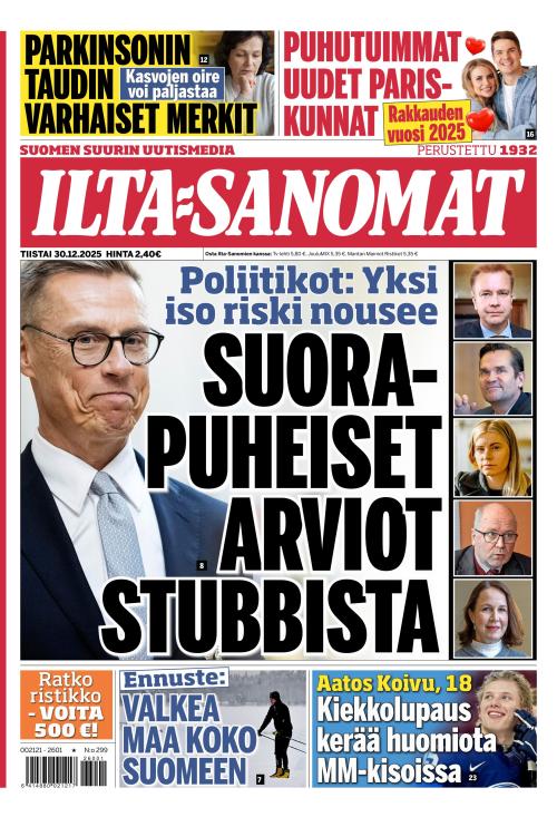 Ilta-Sanomat 30.12.2025