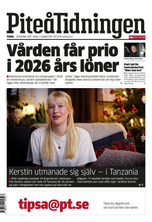 Piteå-Tidningen 30.12.2025