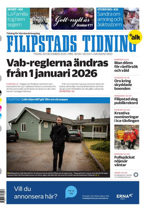 Filipstads Tidning 30.12.2025