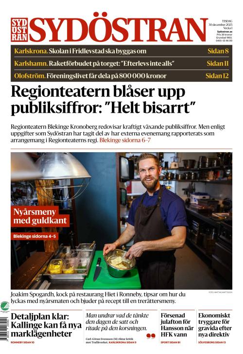 Sydöstran 30.12.2025