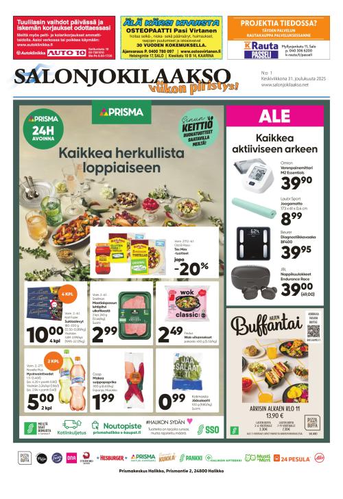 Salonjokilaakso 31.12.2025