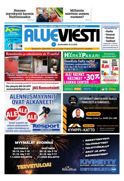 Alueviesti 31.12.2025