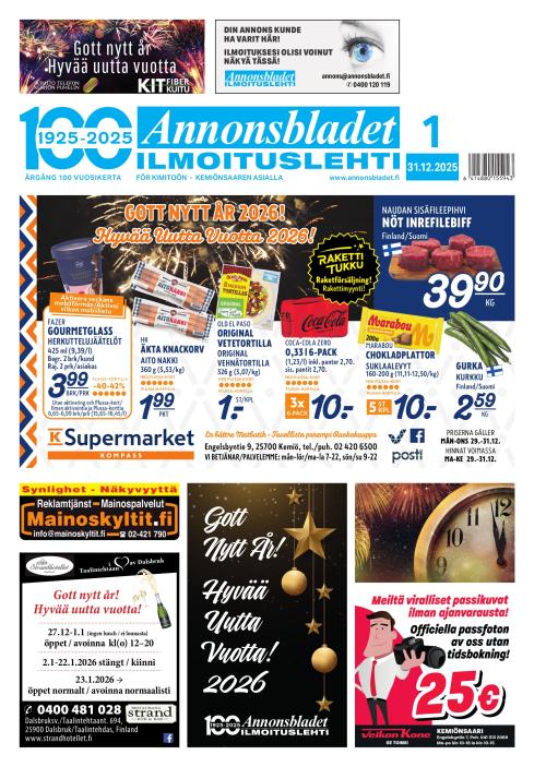 Annonsbladet 31.12.2025