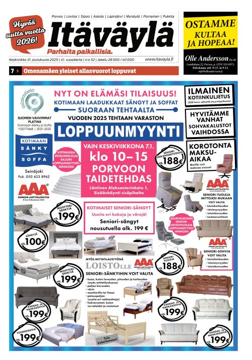 Itäväylä 31.12.2025