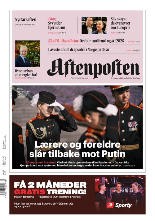 Aftenposten 31.12.2025