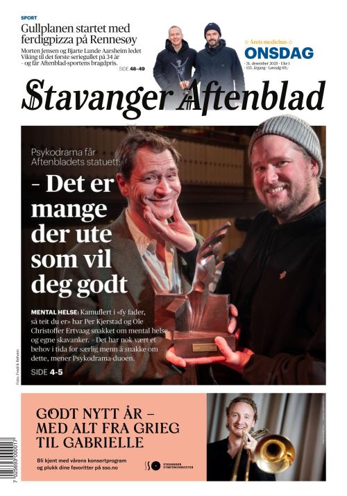 Stavanger Aftenblad (NO) 31.12.2025