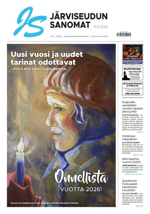 Järviseudun Sanomat 31.12.2025