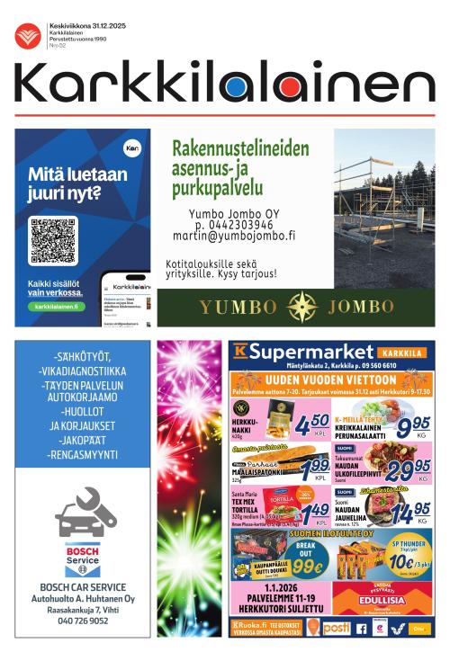 Karkkilalainen 31.12.2025