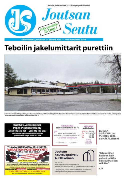 Joutsan Seutu 31.12.2025