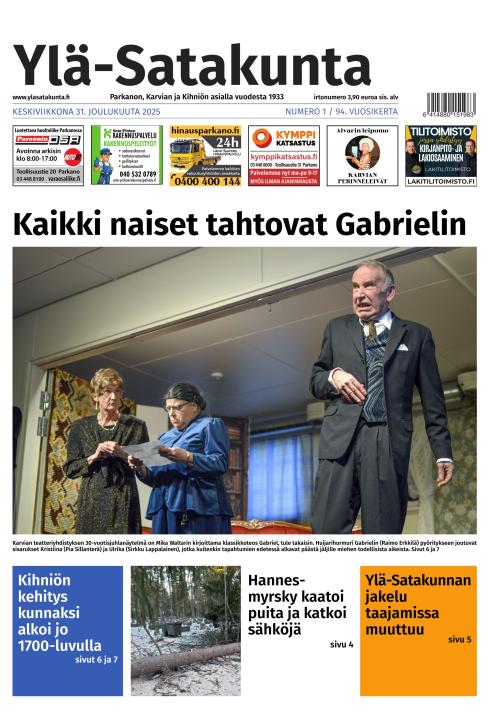 Ylä-Satakunta 31.12.2025