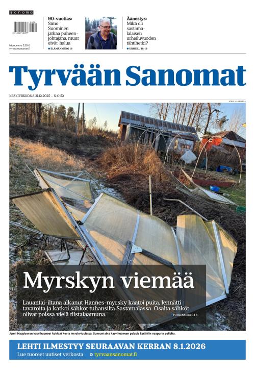 Tyrvään Sanomat 31.12.2025