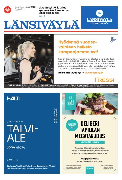 Länsiväylä 31.12.2025