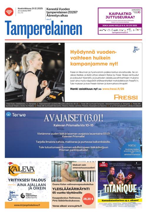 Tamperelainen 31.12.2025