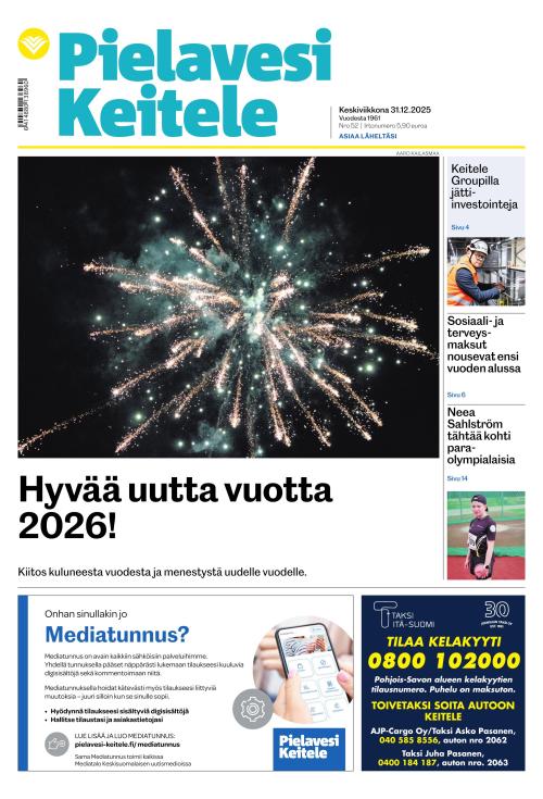 Pielavesi-Keitele 31.12.2025