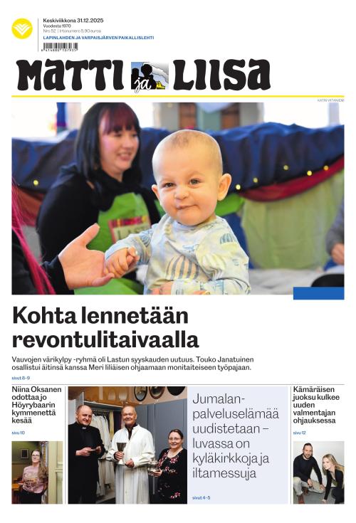 Matti ja Liisa 31.12.2025