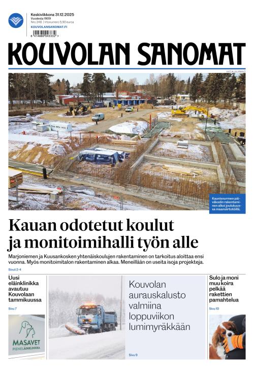 Kouvolan Sanomat 31.12.2025