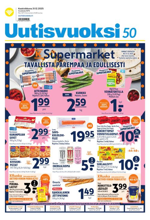 Uutisvuoksi 31.12.2025