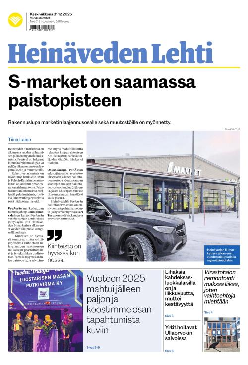 Heinäveden lehti 31.12.2025