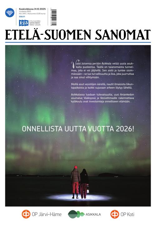 Etelä-Suomen Sanomat 31.12.2025