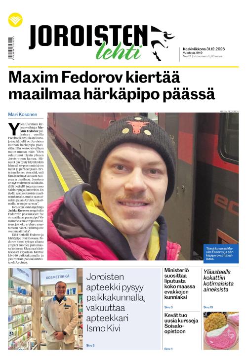 Joroisten Lehti 31.12.2025