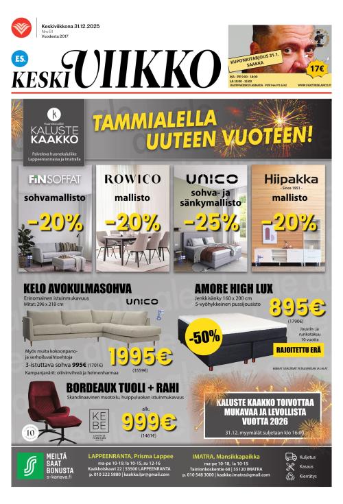 ES Keskiviikko (Etelä-Saimaa -liitteet) 31.12.2025