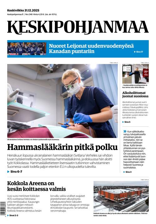 Keskipohjanmaa 31.12.2025