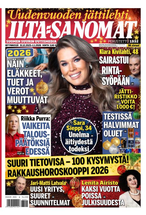 Ilta-Sanomat 31.12.2025