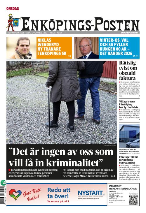 Enköpings-Posten 31.12.2025