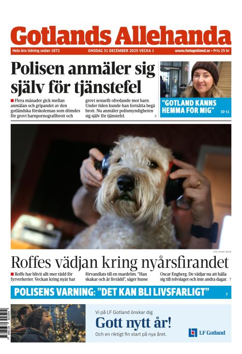Gotlands Allehanda 31.12.2025