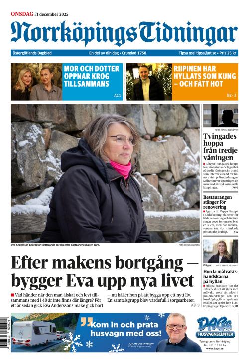Norrköpings Tidningar 31.12.2025