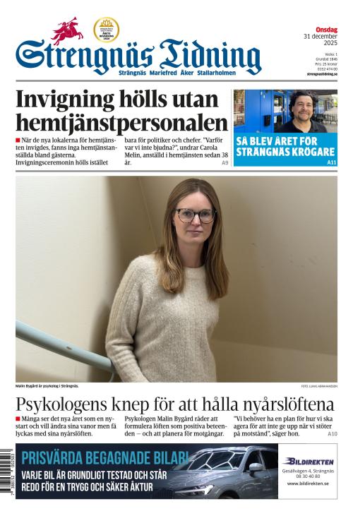 Strengnäs Tidning 31.12.2025