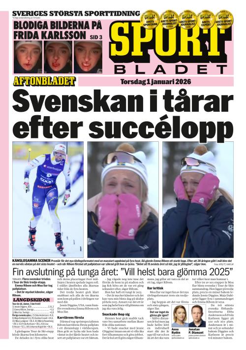 Aftonbladet Sportbladet 1.1.2026