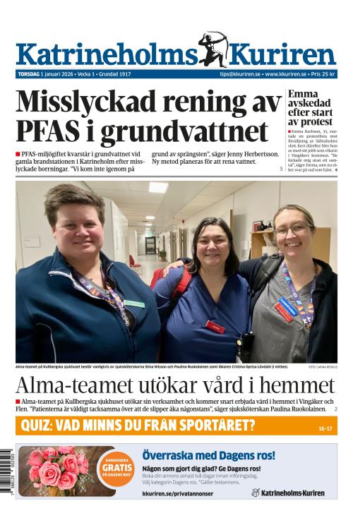 Katrineholms-Kuriren 1.1.2026