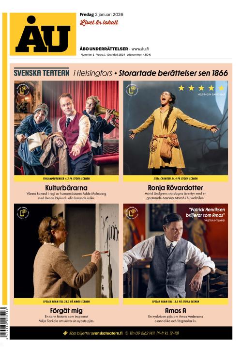 Åbo Underrättelser 2.1.2026