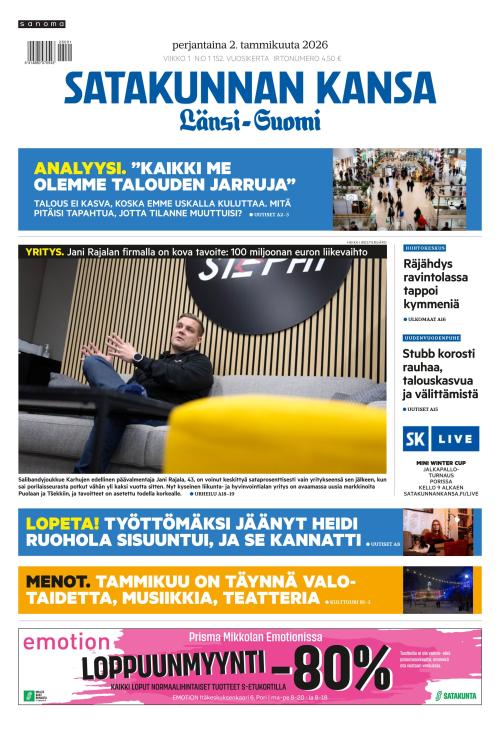Satakunnan Kansa Länsi-Suomi 2.1.2026