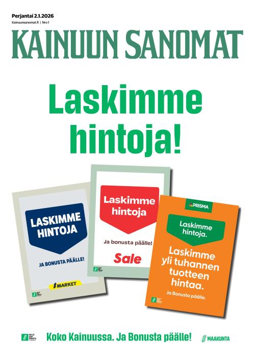 Kainuun Sanomat 2.1.2026
