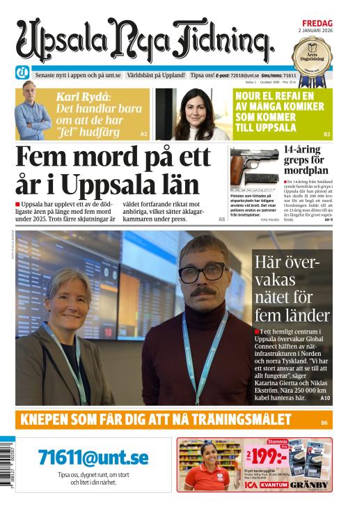Upsala Nya Tidning 2.1.2026