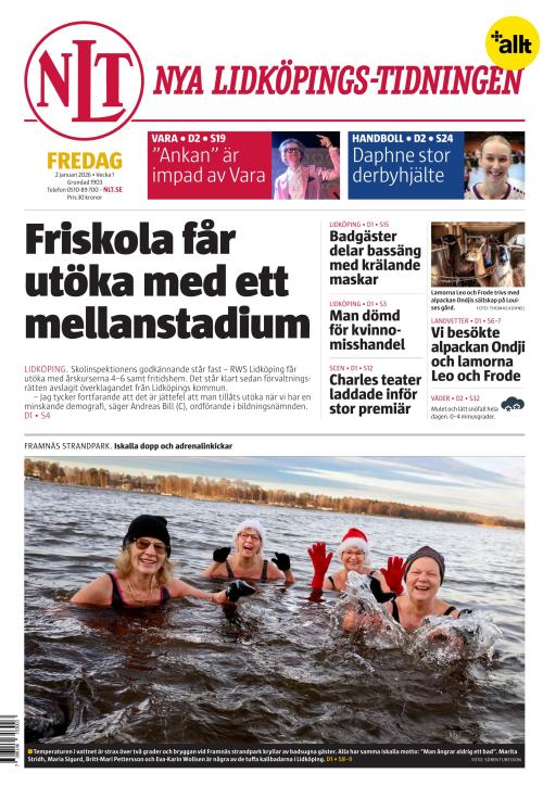 Nya Lidköpings-Tidningen 2.1.2026
