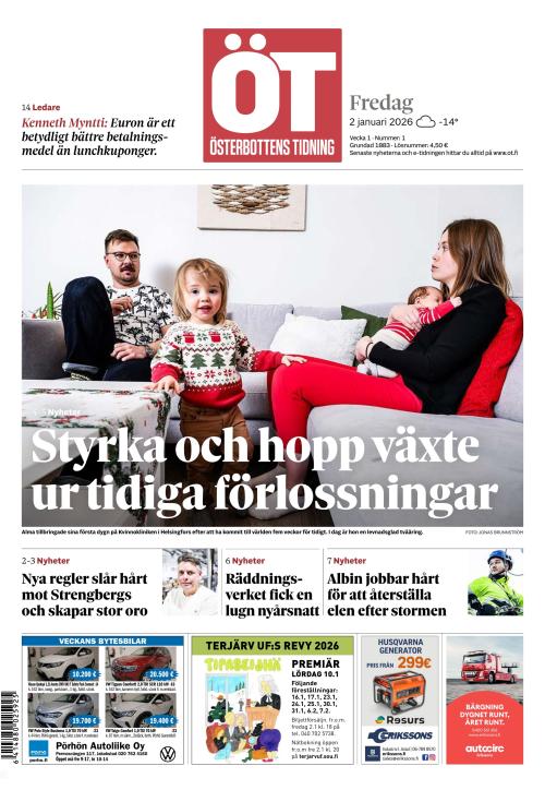 Österbottens Tidning 2.1.2026