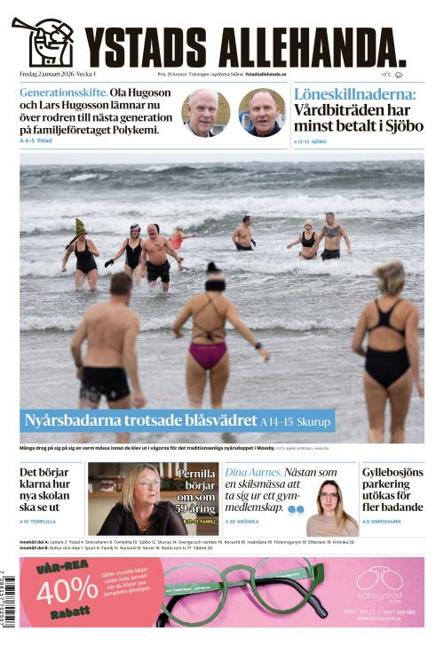 Ystads Allehanda 2.1.2026