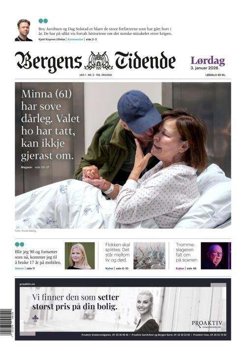 Bergens Tidende (NO) 3.1.2026